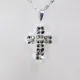 Small Cross - Stella-Silver Chain - 2